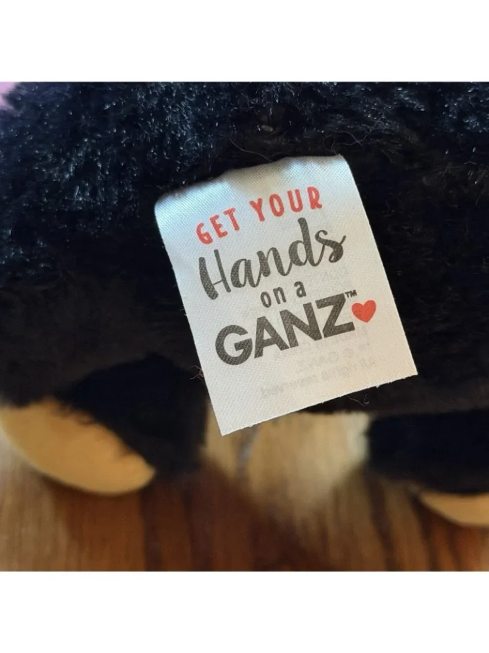 Get Your Hands On A GANZ Soft Plush Teddy Bear 7” Sitting Black Bear Tyson